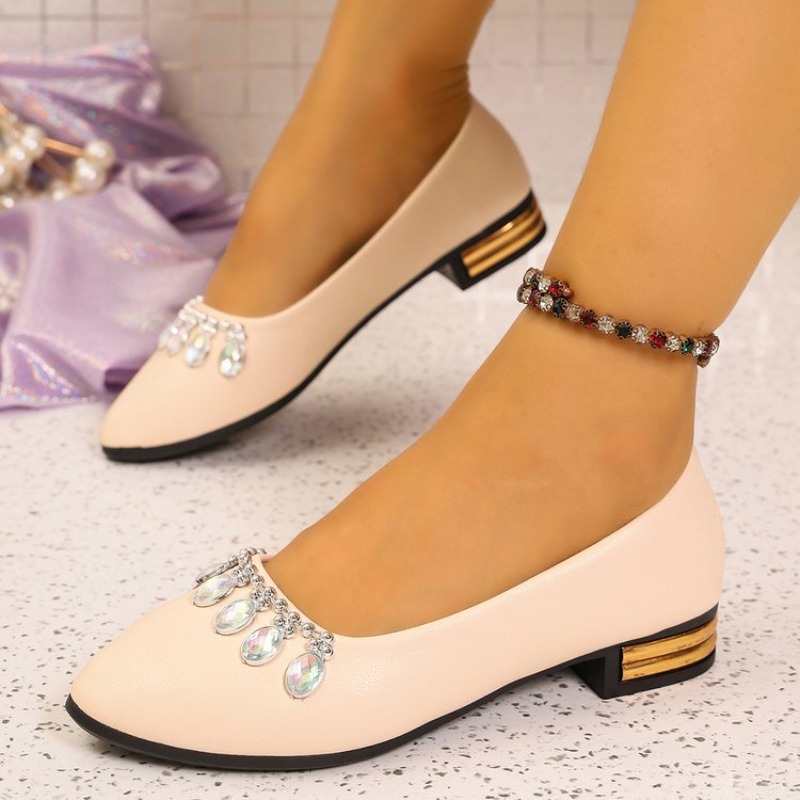 Women'S Shoes Clogs - 여성 플랫 포인티드 토 발레 슈즈