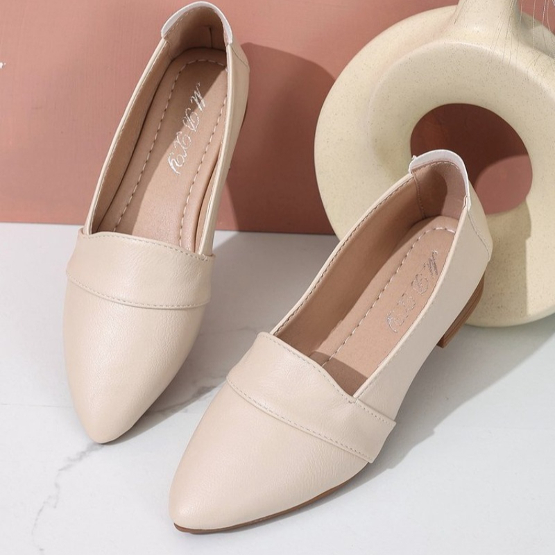 슬립온 여성 플랫 슈즈, 여성용 단색 슬립온, 포인티드 - Women'S Shoes Clogs 리뷰 및 가격