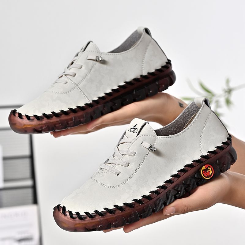 새로운 독특한 옥스포드 신발 43 44 여성용 스플릿  - Oxford Lace Up Women 리뷰 및 가격