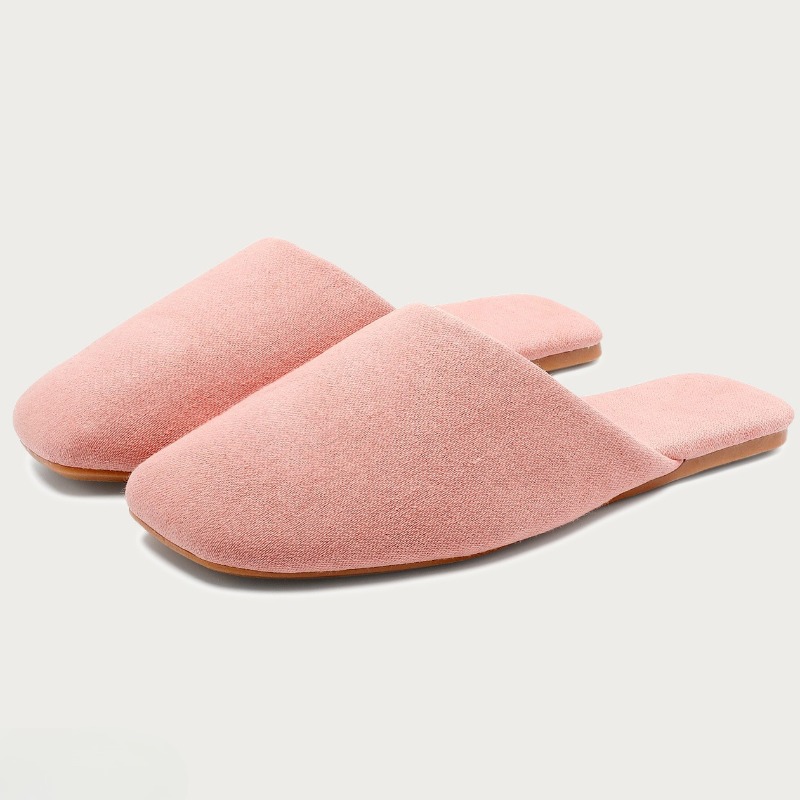 심플한 면 혼방 소재의 통기성이 좋은 실내 슬리퍼, 여 - Women'S Shoes Quality 리뷰 및 가격