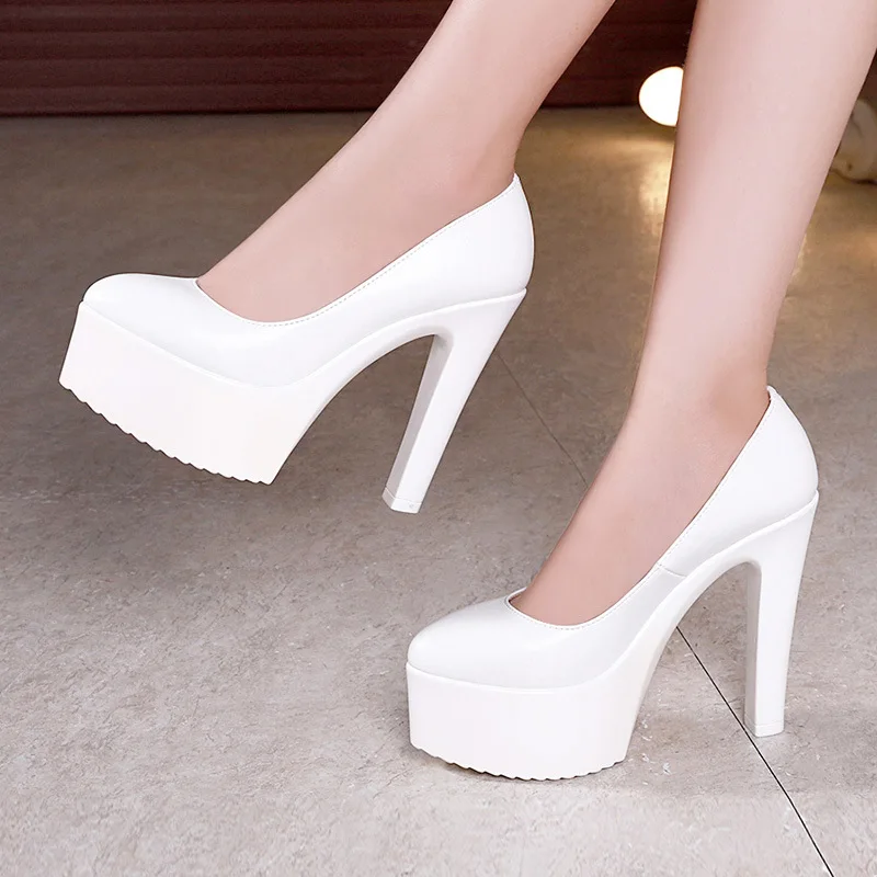 11cm 13cm 스몰 사이즈 32-43 패션 소프트  - Court Heel Pointed 리뷰 및 가격
